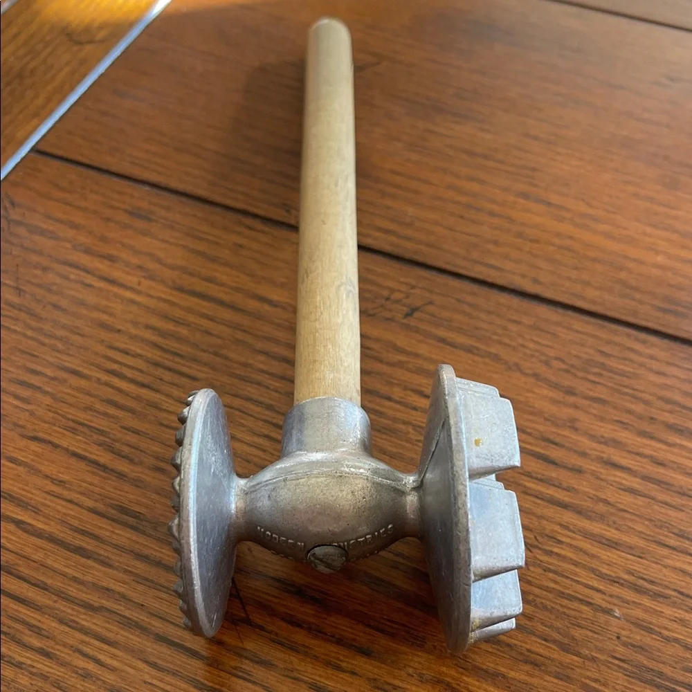 Vintage Modern Industries Meat Tenderizer Cubing Hammer Des Moines IA